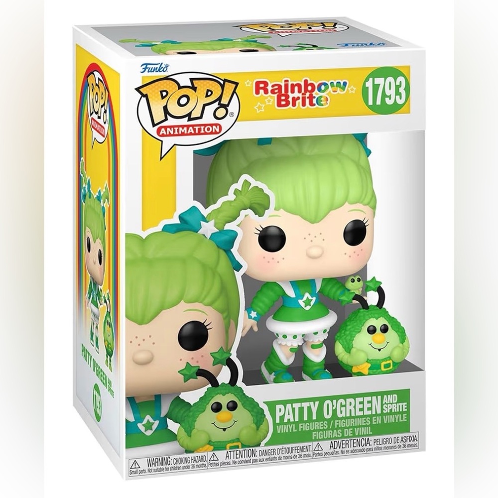 Funko Pop Animation #1793 Rainbow Brite with Protective Case Brand New